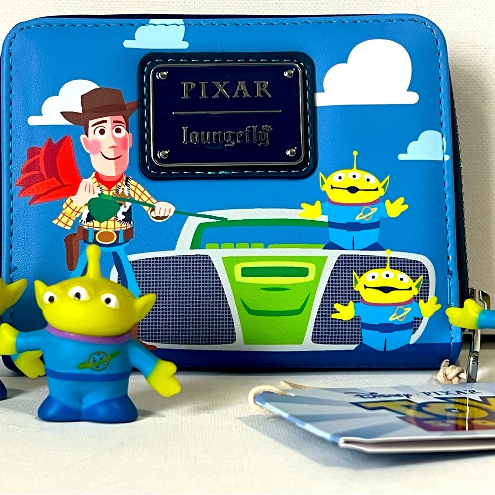 Loungefly Disney Pixar Moment Toy Story Jessie And Buzz Lightyear Wallet NWT